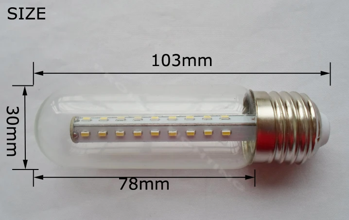 

220V 230V 240V 10 PACK 4W led corn bulbs led tube glass bombilla led luminaries led E27 screw 16*3014SMD warm white cool white