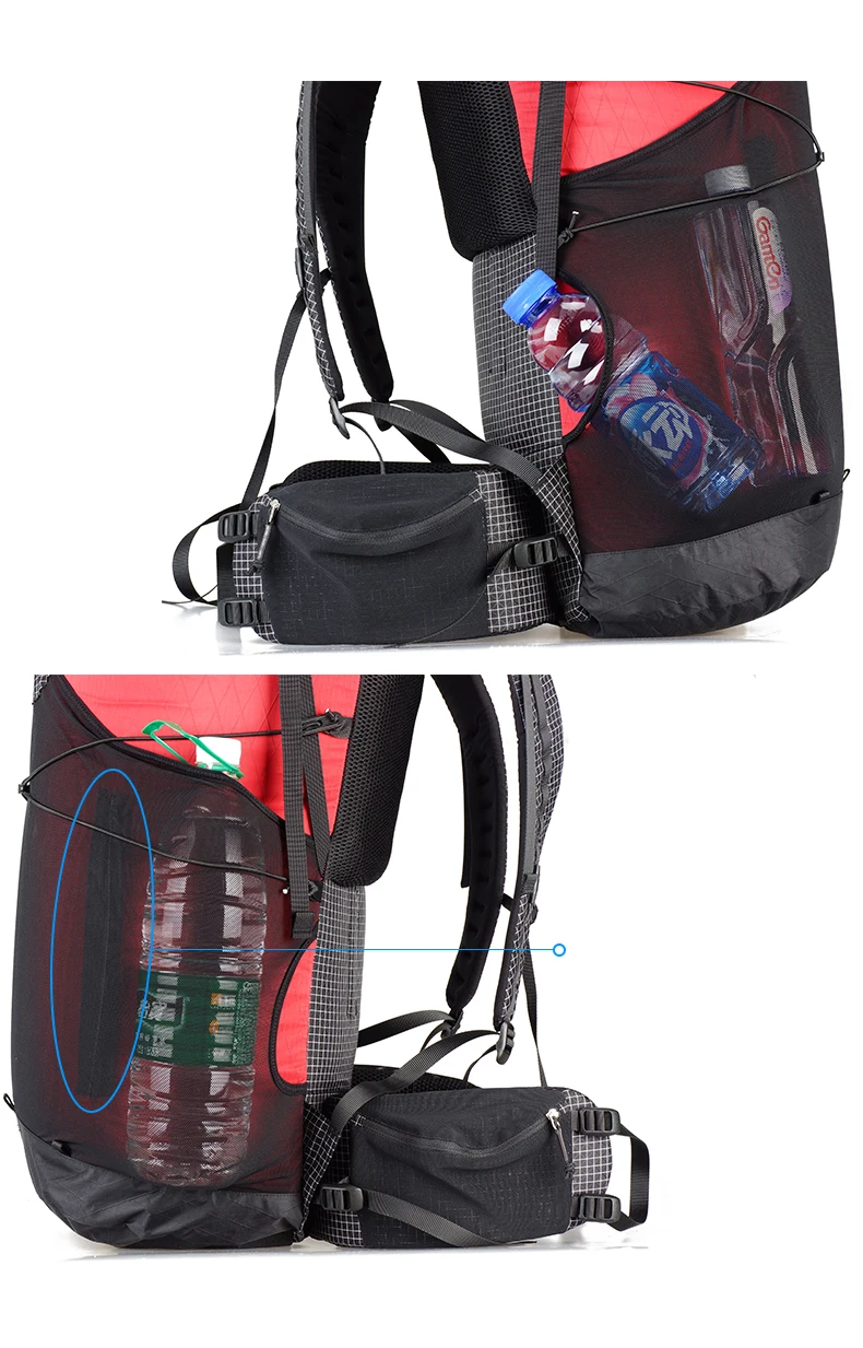 3F UL GEAR 55L большой XPAC рюкзак для скалолазания на открытом воздухе Сверхлегкий каркас меньше пакетов сумки легкий прочный путешествия Кемпинг Туризм