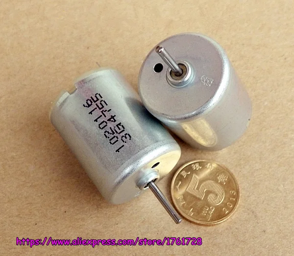 Абсолютно JOHNSON 370 двигатель постоянного тока 24,5*30,5 мм 12V 24V с драгоценными камнями под окрашенный металл низкий уровень шума двигатель постоянного тока