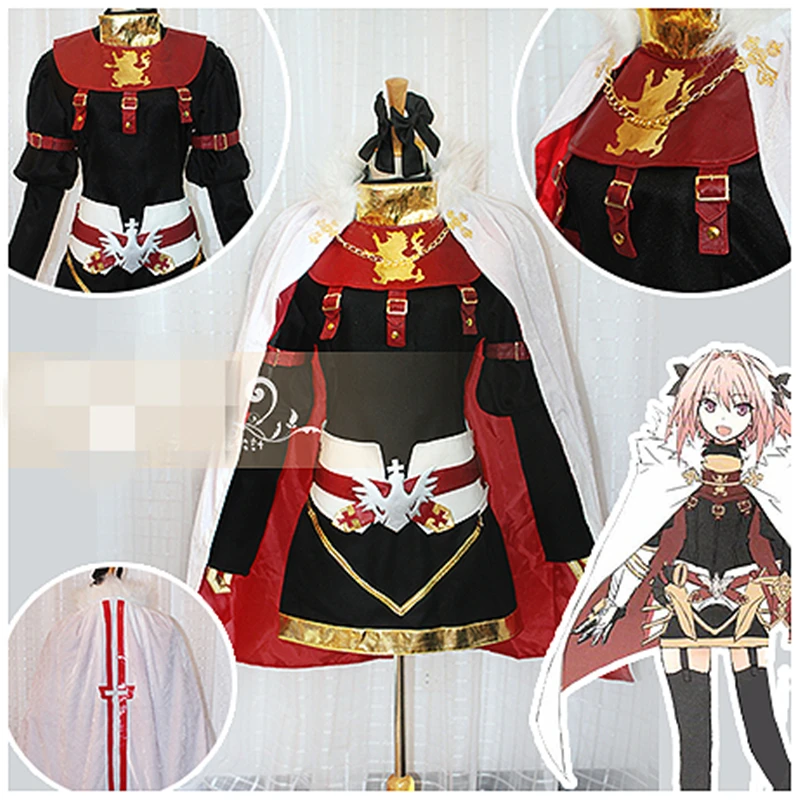 Аниме Косплей Костюм Fate/GrandOrder Astolfo косплей платье на заказ боевой костюм Z| |