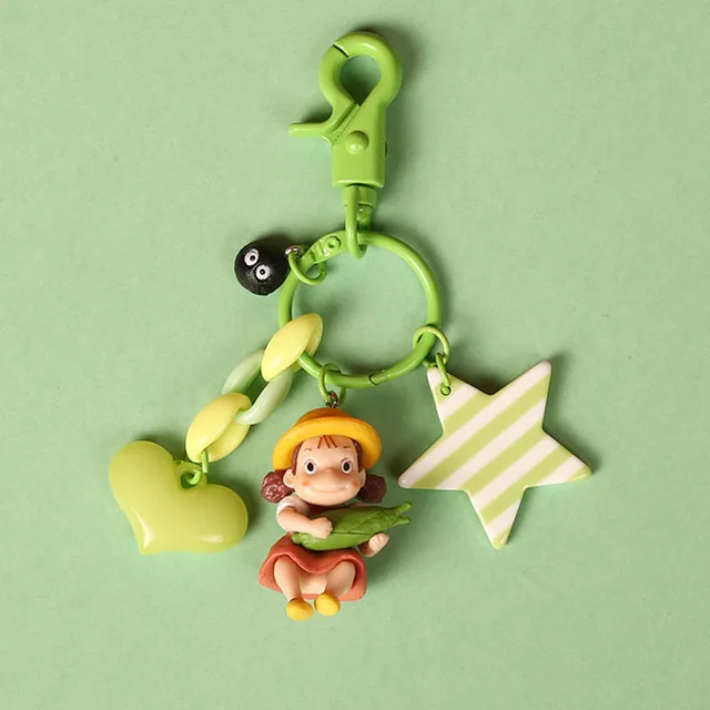 Фильм Мой сосед брелок Тоторо Шиншилла Кольца Подвески Подходит сумка талисманы