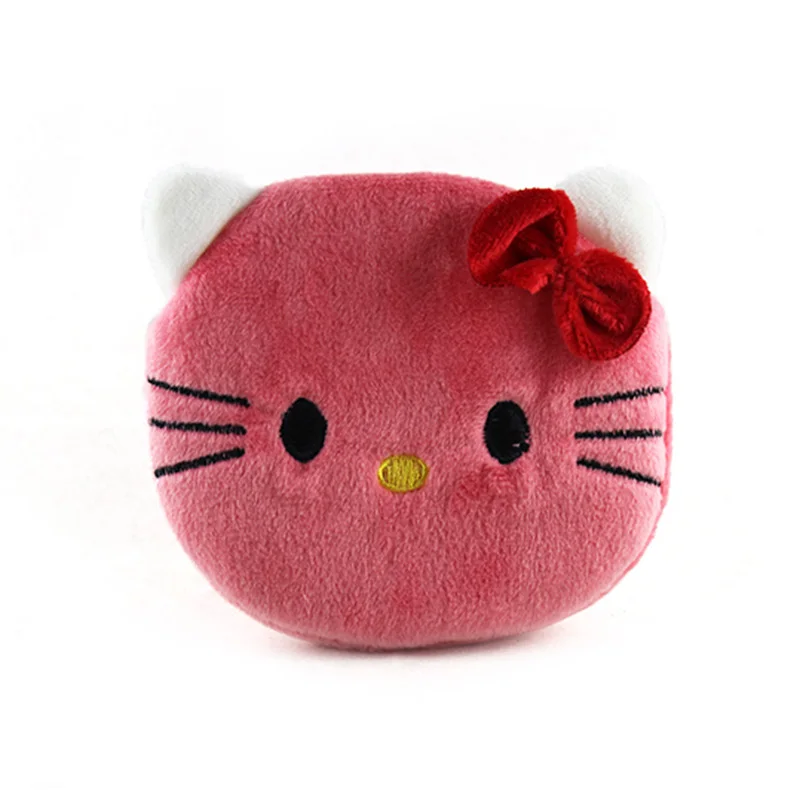 1 шт. кошелек для монет и женские кошельки плюшевые сумки hello kitty девочек сумка