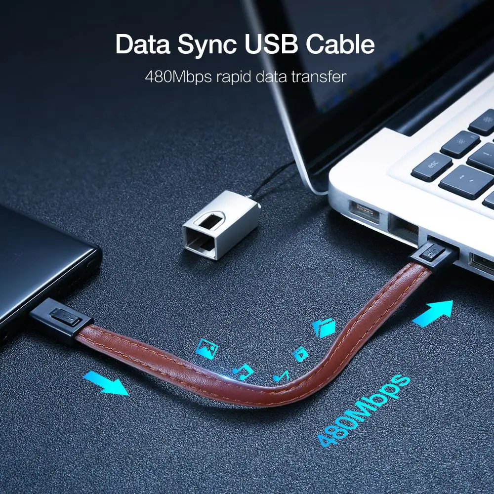 AIFFECT USB кабель type C портативный для мобильного шнур телефона брелок с микро usb samsung