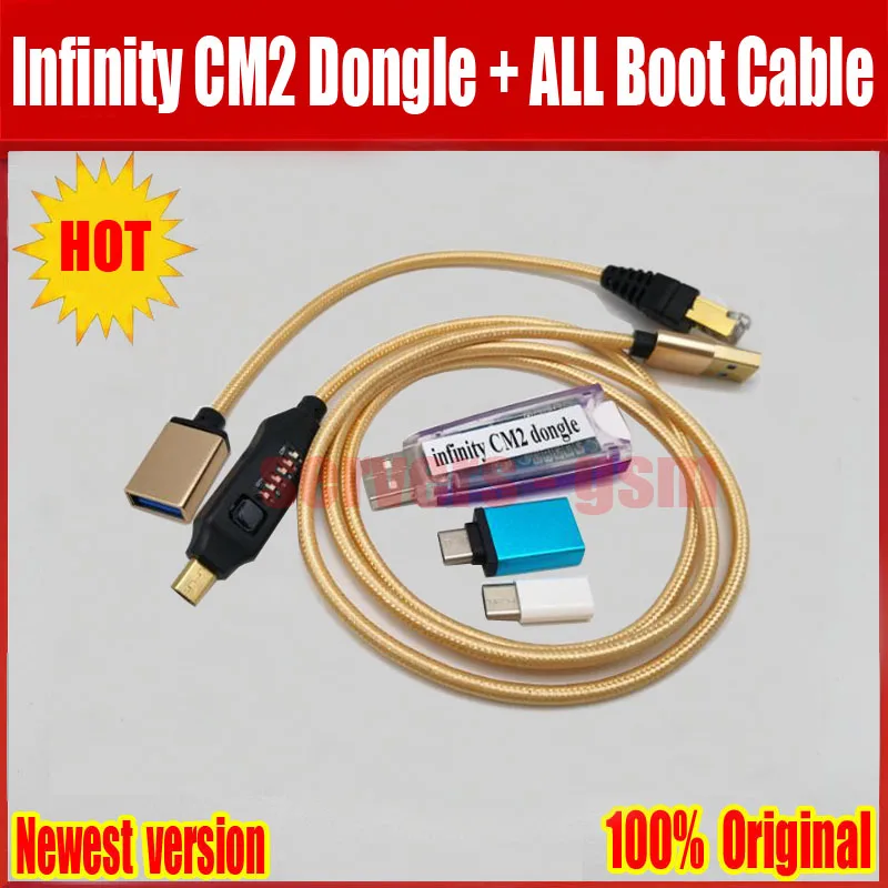 2021 новейший оригинальный ключ Infinity CM2 бокс infinity Dongle + umf все в одном кабель для