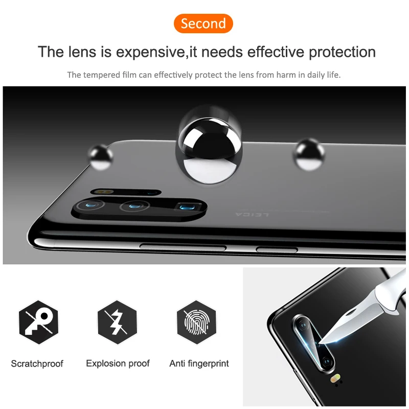 For Huawei P30 Pro Lens film Mate 20 Camera Glass Film HD Tempered Protector for Lite P20 | Мобильные телефоны и
