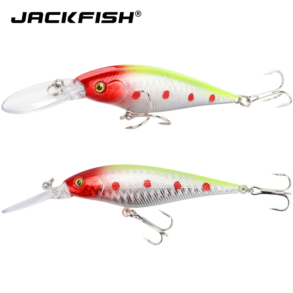 JACKFISH искусственная приманка 10 шт./лот рыболовная свимбейт кренкбейт жесткая г/9