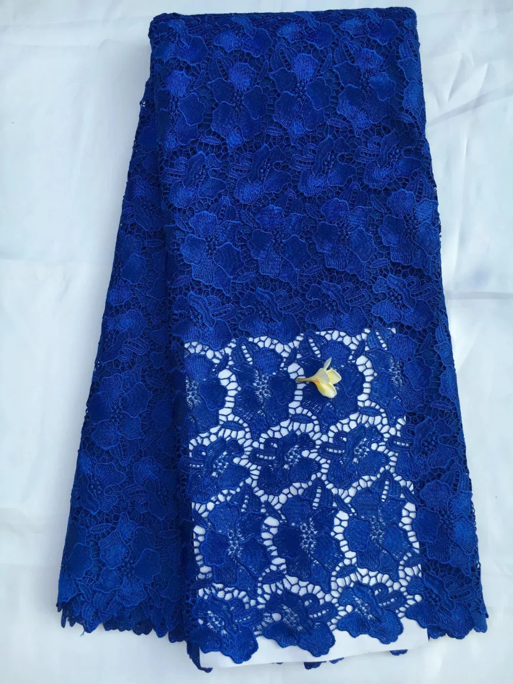 2017 хорошее качество Новое поступление Африканское кружево зеленого цвета с