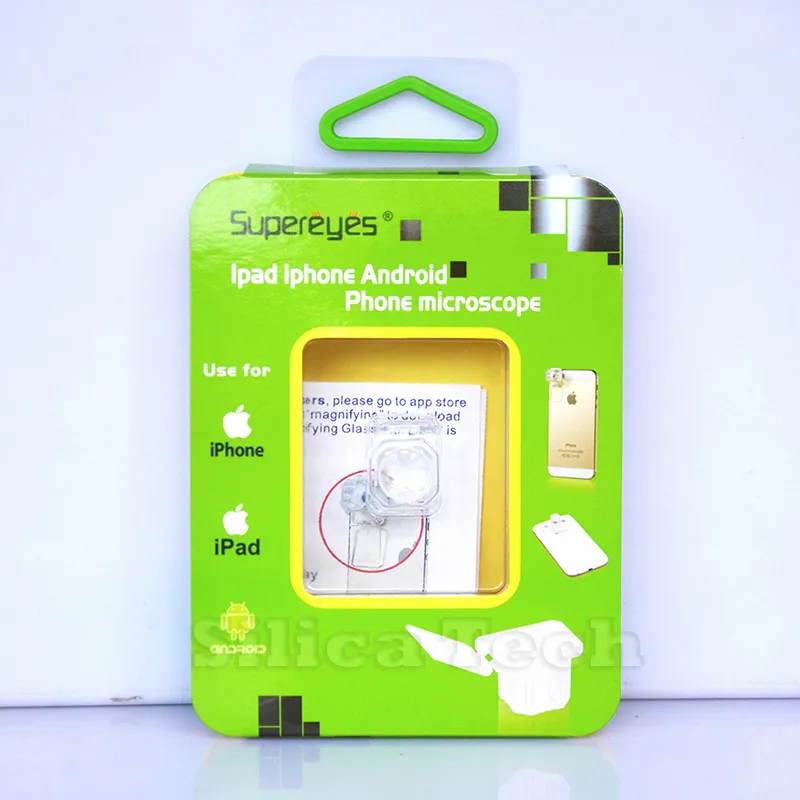 Supereyes S001 200X цифровой микроскоп проверка овуляции на android ios phone