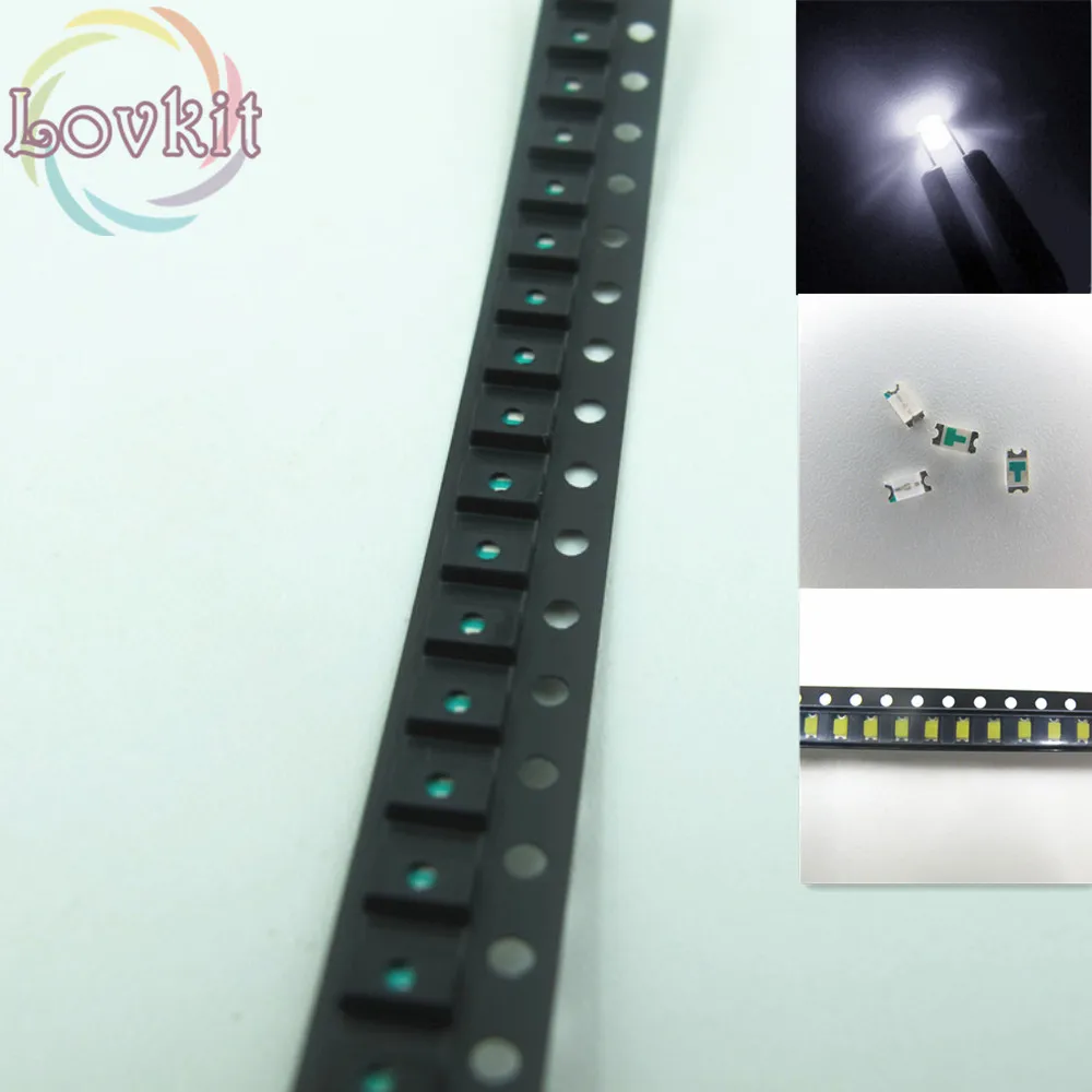 5500 шт. 0603 SMD/SMT Чип Белый светодио дный К 6500 1000 к ультра яркий светодиод подходит
