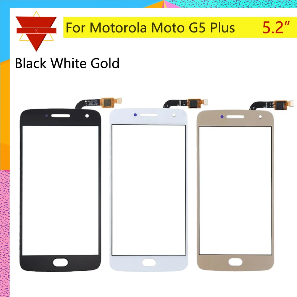 10 шт. \ Лот Оригинальный сенсорный экран для Motorola Moto G5 Plus XT1687 XT1684 XT1685 дигитайзер