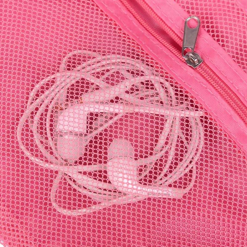IUX 2 шт./компл. женская косметичка Дамский клатч органайзер сетчатая вставка сумка