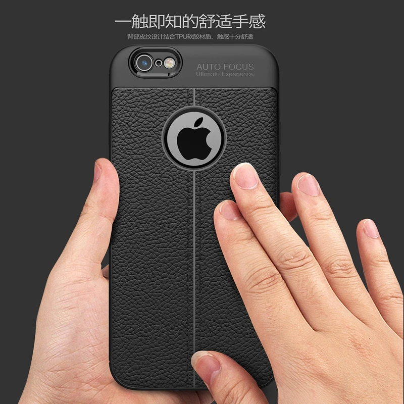 Carbon Leather Silicon Bumper Case for Iphone 5 5S SE Cover Soft Tpu Coque Fundas Capa on Shell Housing | Мобильные телефоны и