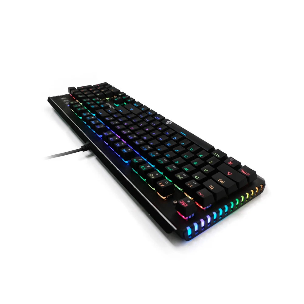 Fantech Mk884 Профессиональная Usb Проводная клавиатура RGB игровая Водонепроницаемая