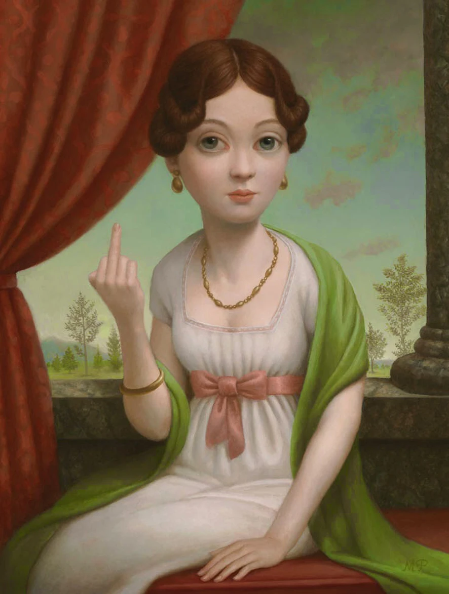 Mark Ryden Mark Ryde 1 панель абстрактная настенная живопись маслом плакат напечатанная Картина на холсте для гостиной домашний декор 22
