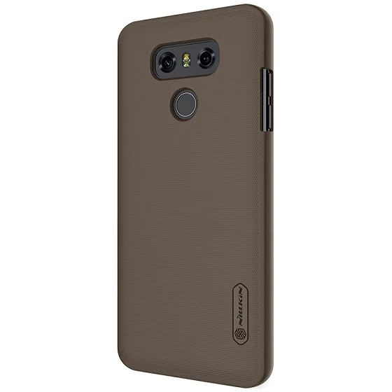 Чехол для lg g6, 5,7 дюймов, NILLKIN, матовый, PC, пластик, твердая задняя крышка, с подарочной защитой экрана, для lg g6, чехол, fundas, чехол
