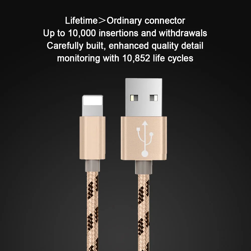 Кабель для быстрой зарядки и синхронизации данных USB зарядный провод Apple IPhone X 6 7 8