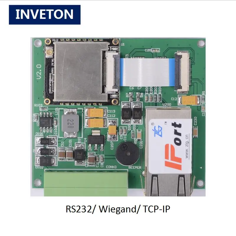 Мини модуль считывания uhf rfid с бесплатной поддержкой SDK Linux RS232/Wiegand 26/34 интерфейс