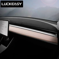 luckeasy for tesla model 3 carpet cover sunscreen insulation instrument panel protection mdoel3 2017 2022 dashboard proof mat