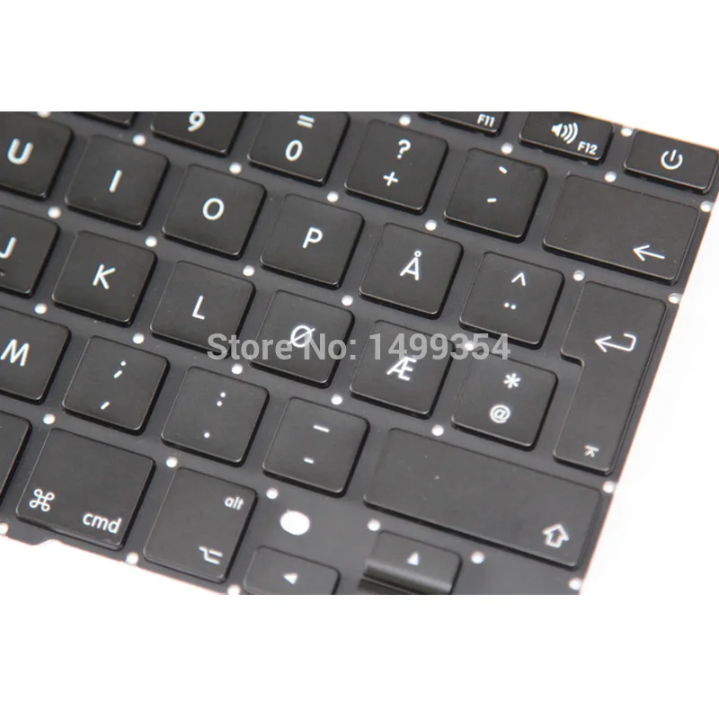Для Macbook Pro Retina 15 &quotA1398 Норвегия/норвежская Клавиатура NW клавиатура|norwegian keyboard|a1398