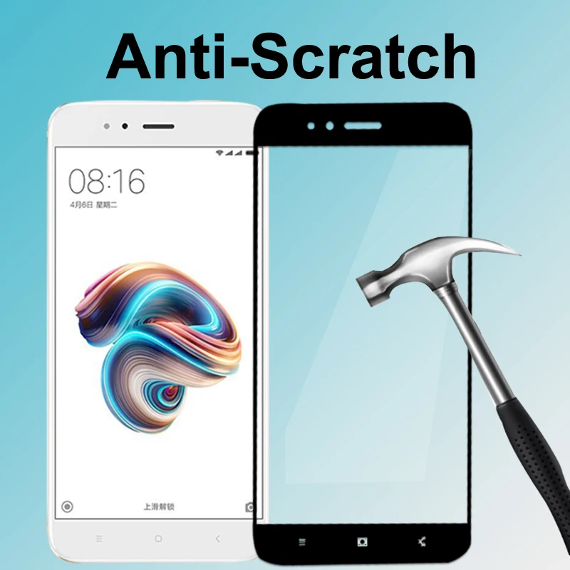 Полное покрытие mi a1 защита экрана mi a1 закаленное стекло для xiaomi a2 5x 6x xia mi xio mi xao mi a 1 2 защита стекла защитная пленка