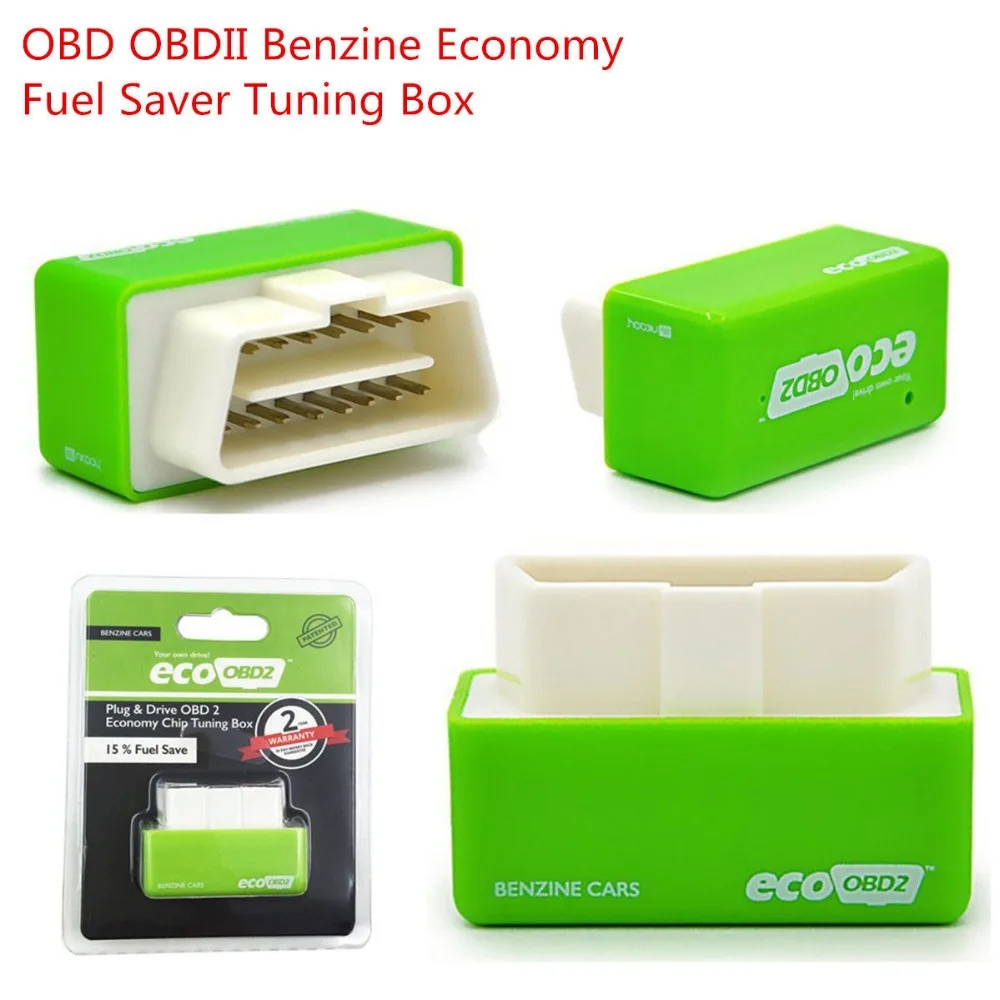 Новинка автомобильный бензиновый чип EcoOBD2 штепсельная вилка и привод eco obd2