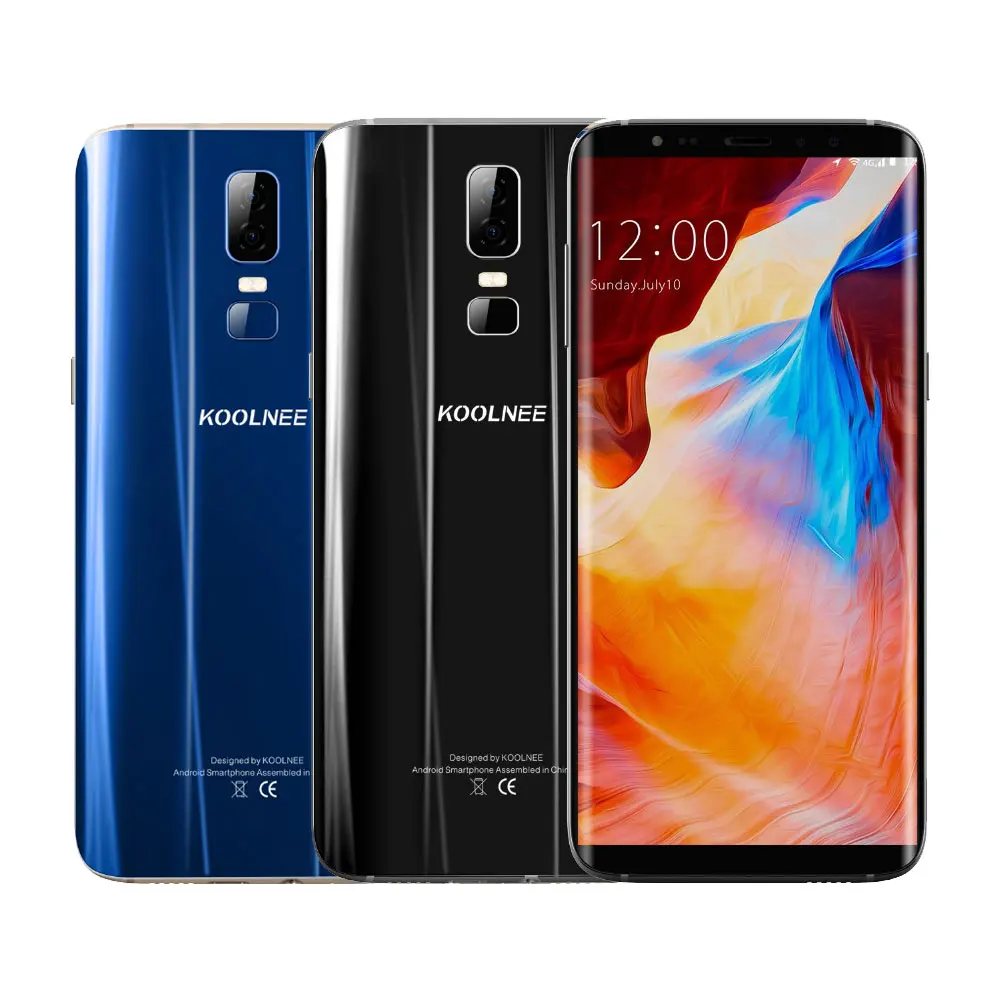 Koolnee K1 6 01 &quot4G смартфон MTK6750T Octa Core Android 7 0 4 GB Оперативная память 64 Гб Встроенная 3190