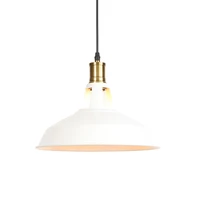 iwhd white nordic pendant lights led creative 30cm iron hanglamp vintage pendant lamp loft fixtures for home lighting