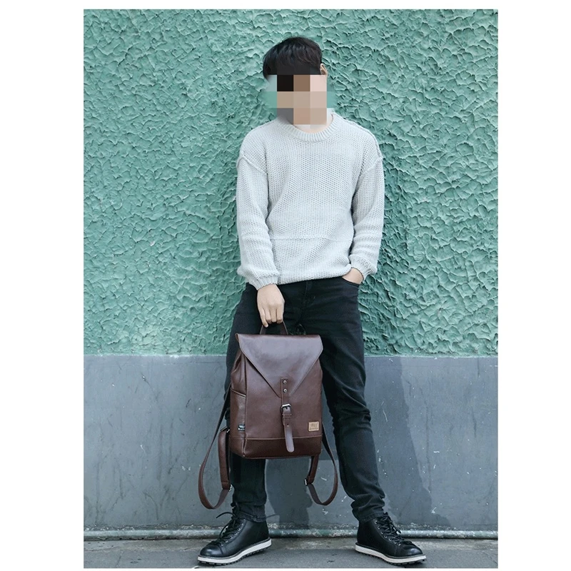 Лидер продаж! Мужской рюкзак для путешествий, женский модный рюкзак mochilas, школьная мужская кожаная деловая сумка, большая дорожная сумка для ноутбука