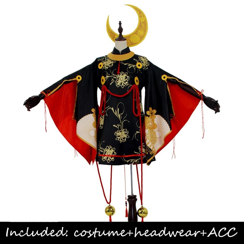 

[STOCK] 2019 Game Onmyoji New Skin Japanese Kimono Role Play Cosplay Costume Full Set For Women Halloween Free Shipping New.