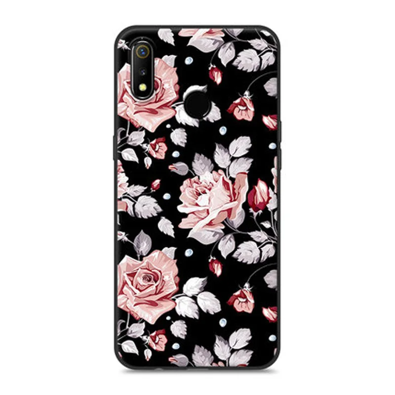 Чехол для OPPO Realme 3 мягкий чехол телефона с мультяшным животным Realme3 Real me 6 22 "
