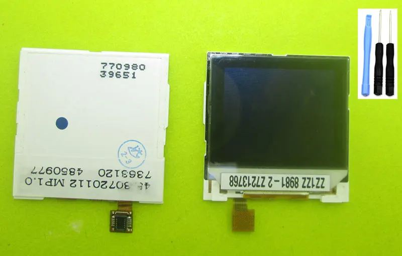 Новый ЖК дисплей для Nokia 1208 1209 1200 1600 2310 6125 6136 и отвертка открытые