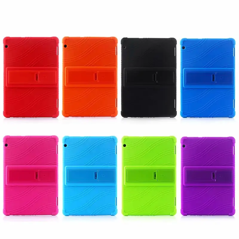 Одежда высшего качества силиконовый защитный чехол для huawei MediaPad T5 10 AGS2-W09/L09/L03/W19 10,1 дюймов планшет Funda Capa для детей+ подставка для ручек