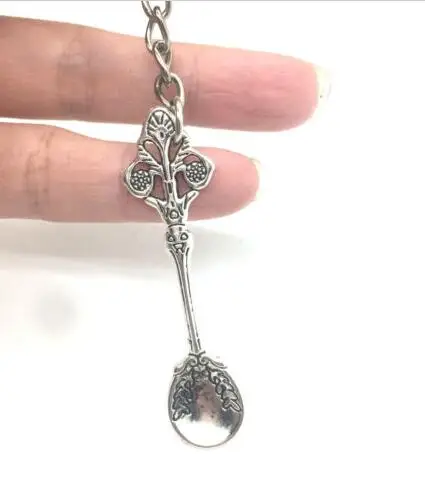 Винтажное Серебряное кольцо для ключей от автомобиля|ring for keys|keychain ringdumbbell keychain |