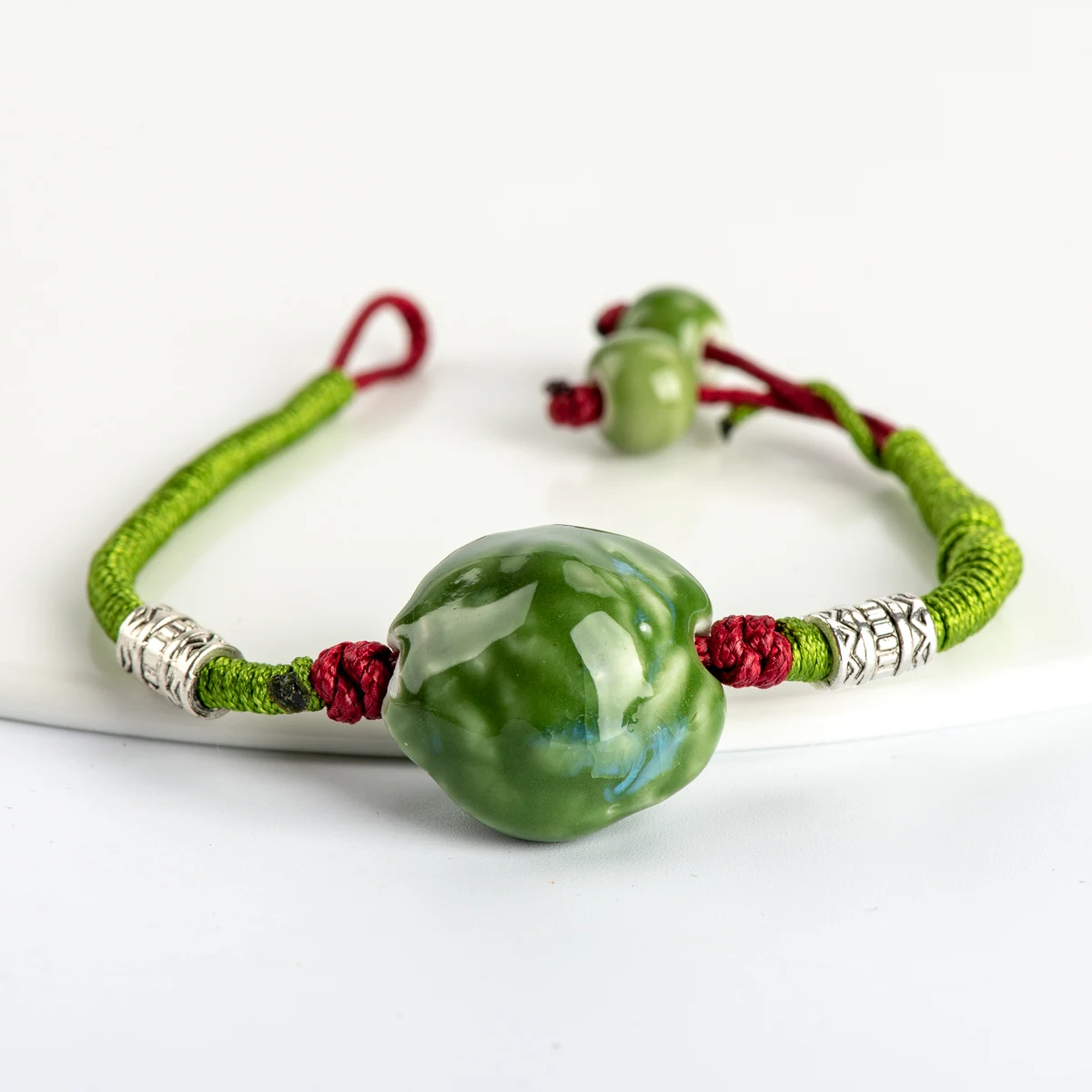 DIY Бохо керамические браслеты ручной работы браслет украшения для женщин Прямая