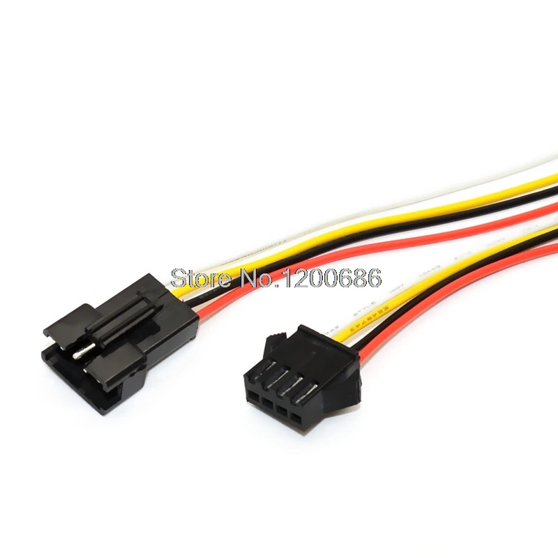 

SM 2.54mm 4P Female and Male Connector wire harness 20CM totally