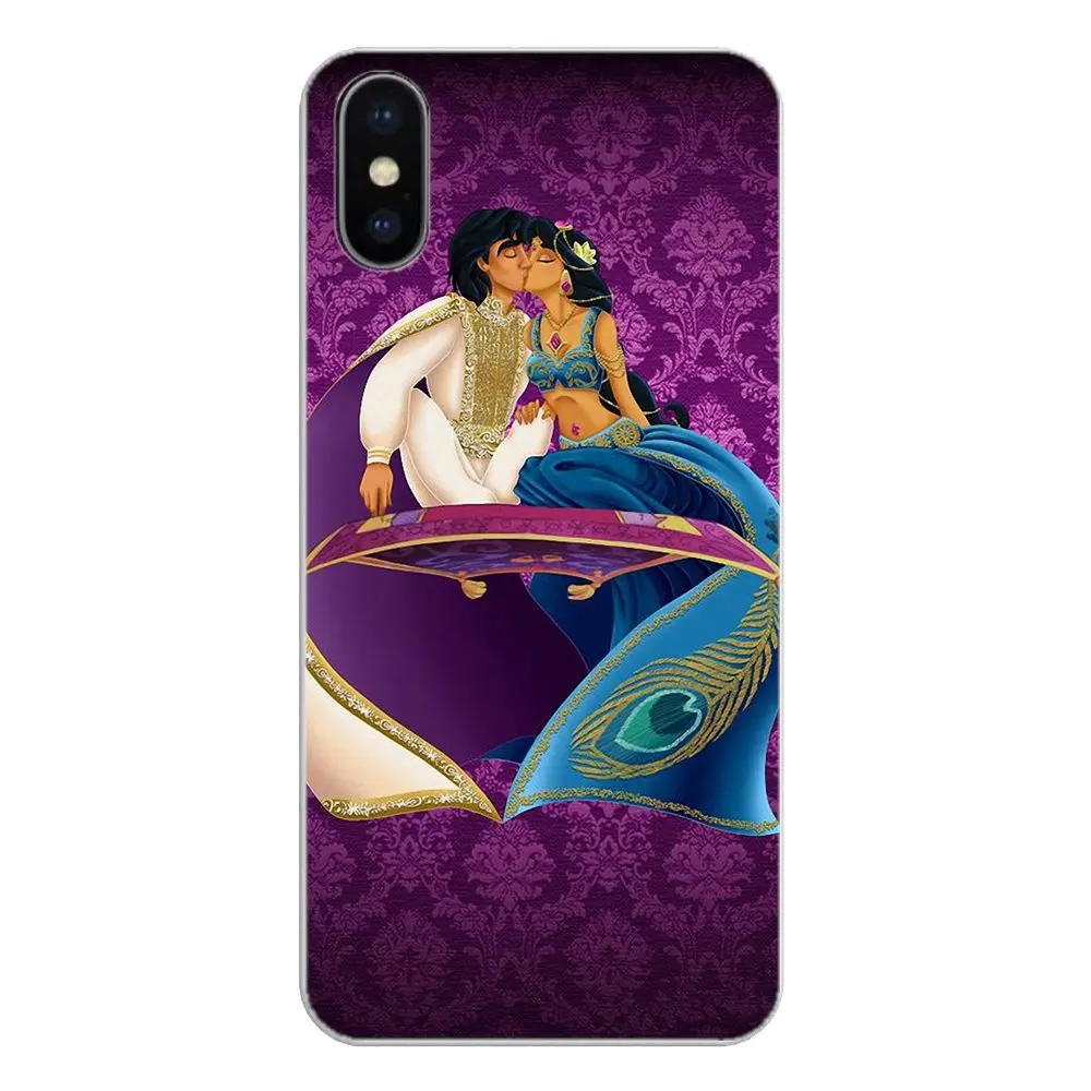Soft TPU Phone Cover Aladdin Jasmine Princess Tattoo Girl Alice Ariel For LG G7 Q6 Q7 Q8 Q9 V30 X Power 2 3 OnePlus 3T 5T 6T |