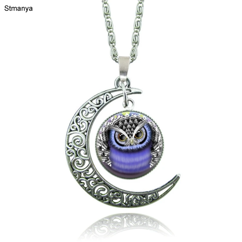 Owl Necklace 2016 New Fashion Star Moon Sweater Chain Jewelry Free Shipping #1-19130 | Украшения и аксессуары