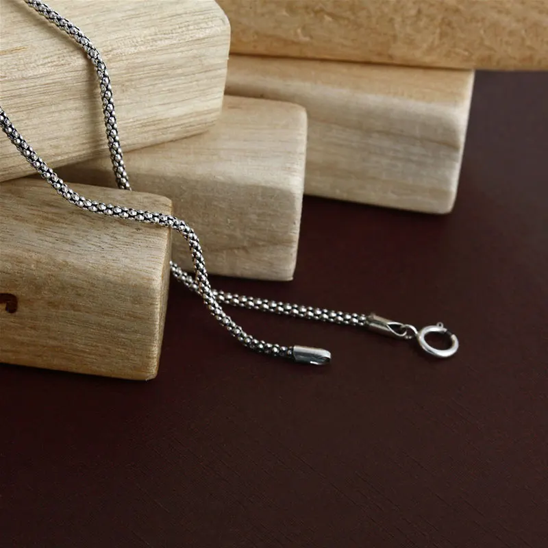 Ожерелье цепочка женское из серебра 925 пробы 40 см|choker for women|chain necklacesilver chain necklace |