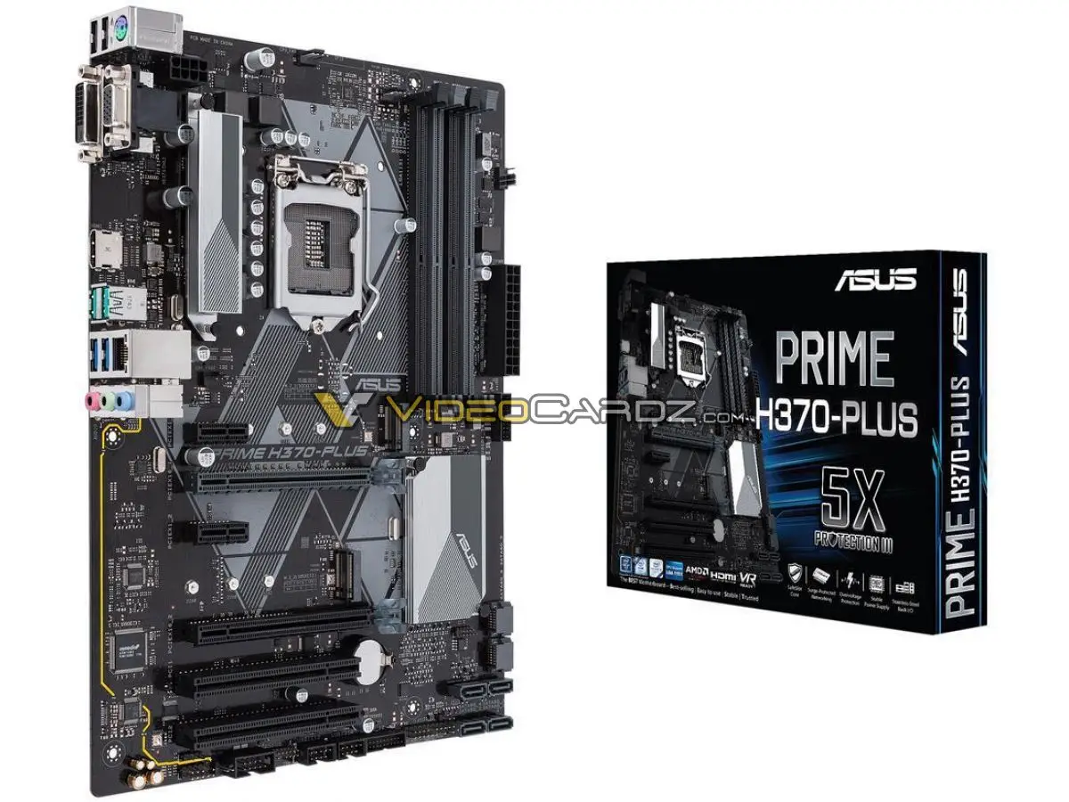 Материнская плата Asus PRIME H370 PLUS Master Series (Intel H370/LGA 1151)|Материнские платы| |