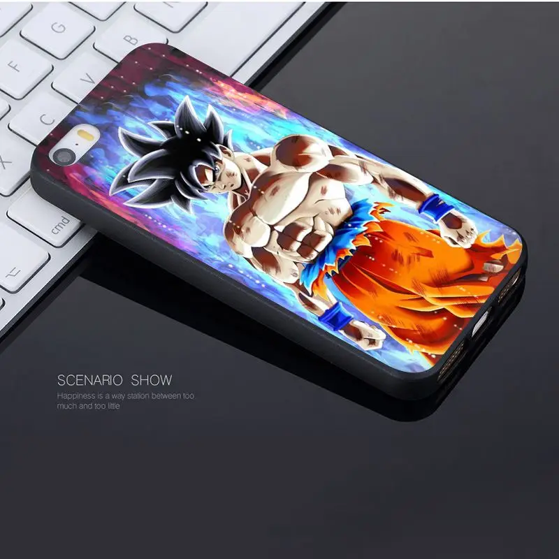 Yinuoda для iphone 7 6 X Чехол Dragon Ball z goku DragonBall Роскошный чехол для телефона для iphone X 8 7 6 6S Plus X 5 5S SE 5C