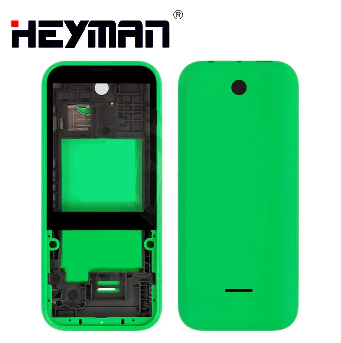 Nokia 225 Dual Sim RM-1011 N225 Housing: Middle Front Frame, Bezel Frame, Front Middle Plate, and Battery Back Cover image 5