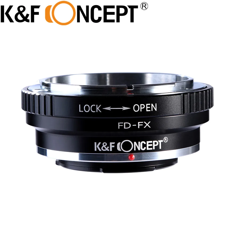 K & F Concept FD FX адаптер для объектива установки на Fujifilm canon fd крепление объектив X Pro1 E1