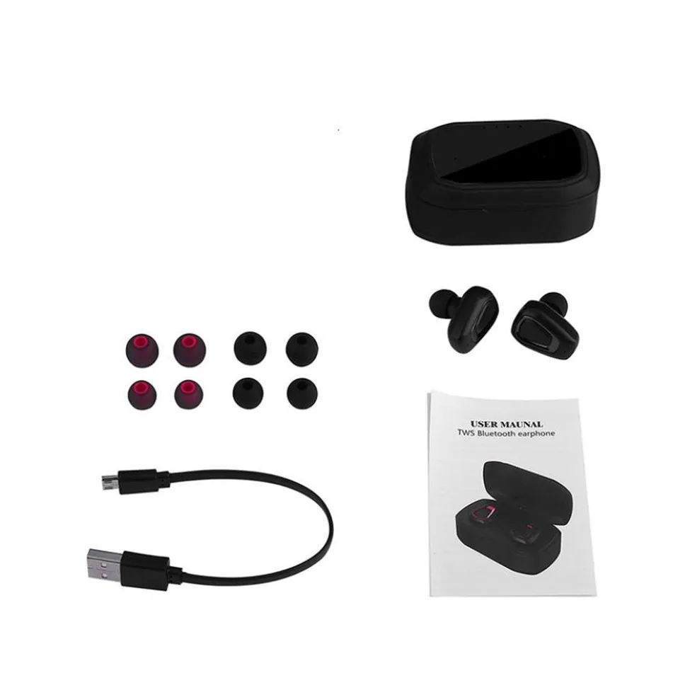 YKSO bluetooth 4 2 наушники беспроводные Hifi A7 TWS портативные аудио и видео стерео с