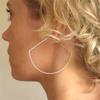 gold hoop earrings handmade jewelry gold filledsilver oorbellen vintage boho orecchini brincos pendientes earrings for women