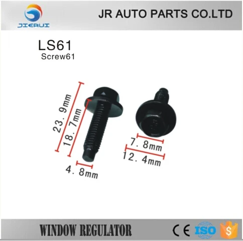 

10x General screws, metal clips, water pipes