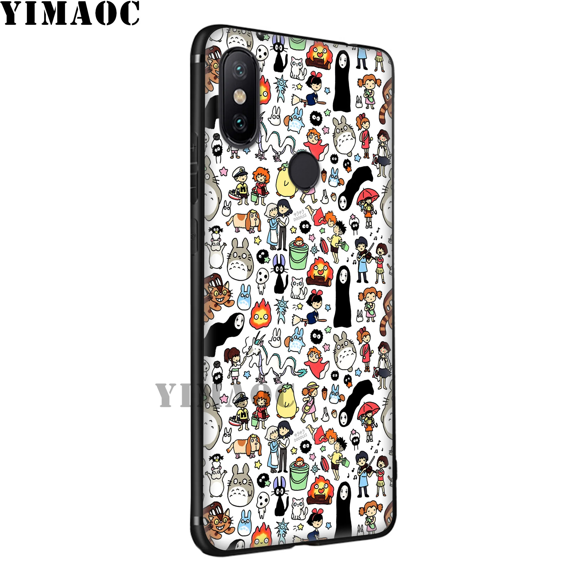YIMAOC My Neighbor Totoro Soft Case for Xiaomi Mi 9T 9 8 Se 6 MAX 3 A1 A2 Lite MiA1 MiA2 CC9E CC9 6X 5X POCOPHONE F1 |