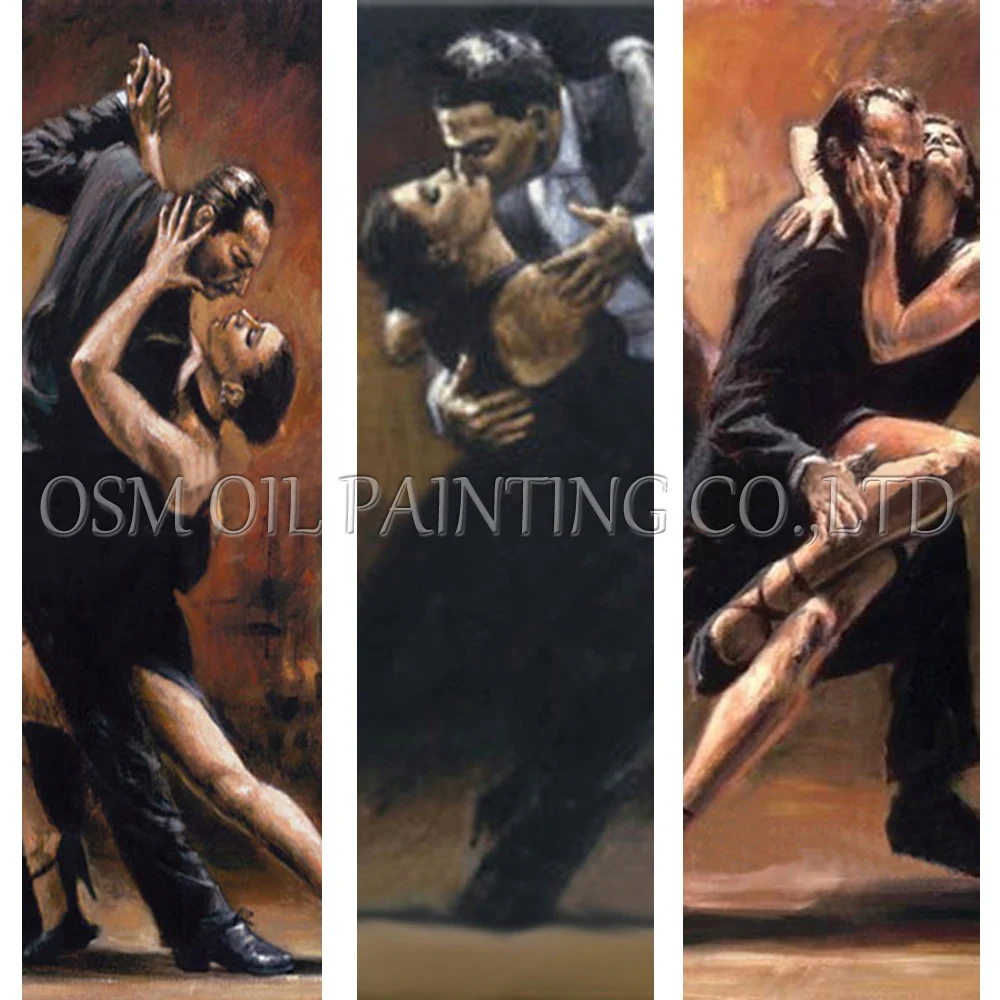 Искусный художник ручная работа высокое качество впечатляющий танцор картина