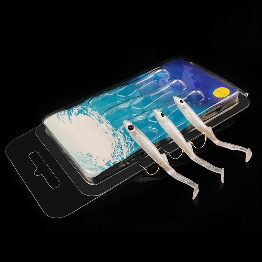 Искусственная рыболовная приманка в виде гольяна 3 шт. мягкие приманки для щуки 8