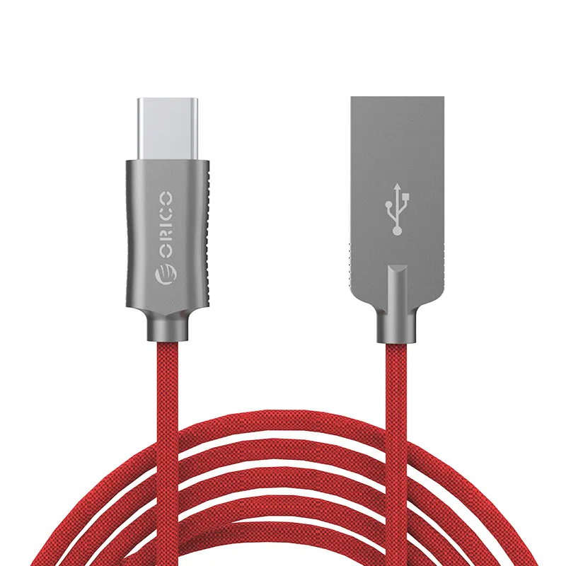 RED ORICO usb type-C кабель USB для синхронизации и зарядки Макс. A кабель для передачи данных для huawei P9 Macbook LG G5 Xiaomi Mi 5 htc 10 и многое другое - Цвет: RED