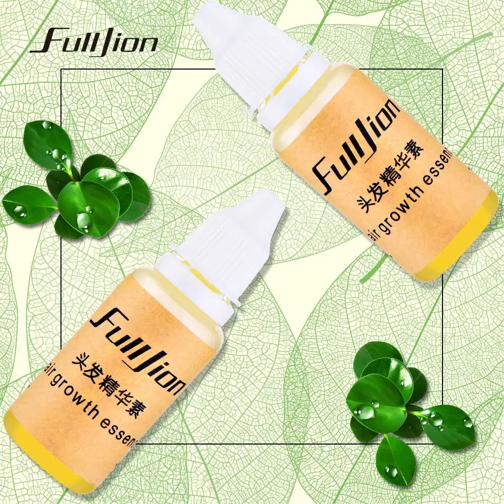 Fulljion Hair Growth Essence Loss Liquid 20ml damage hair repair treatment Dense Grow Fast Restoration Pilatory Ginger | Красота и